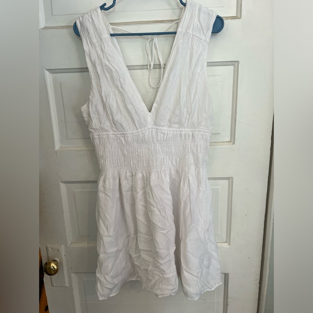 Large Abercrombie & Fitch white dress
